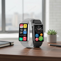 ราคา 1.47 นิ้ว HD AMOLED NFC สร้อยข้อมืออัจฉริยะสําหรับผู้ชายผู้หญิง กันน้ํา บลูทูธ โทรได้ นาฬิกาสมาร์ทวอทช์แฟชั่น (53153153445)