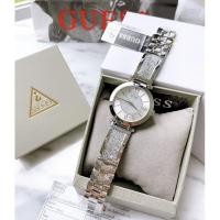 ราคา ประดับคริสตัล Swarovski เรียบหรูดูดี ✨ นาฬิกา Guess W1288L1 Aurora Silver (27357954999)