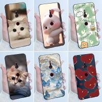 ราคา เคสน่ารักสําหรับ Sony Xperia XZ3 / SO-01L เปลือกการพิมพ์ฝาครอบป้องกันซิลิโคนอ่อนนุ่มการ์ตูนปลอกสีดํา (41678596961)
