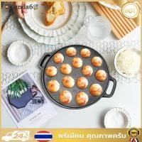 ราคา ถาดอบเหล็กหล่อ 15 หลุมแม่พิมพ์ลูกบอลเนื้อไม่ติดสําหรับทําอาหารลูกบอลทาโกะยากิ (27186061785)