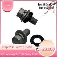 ราคา DEVAN BOLT 14 STEEL 2 WASH DABEL RING M10 รถที่นั่ง BOLT HINGE BOLT ANTI-SPOT BOLT แหวนยาง YAMAHA DISC MOUNTING BOLT (48751323286)