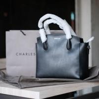 ราคา Charles & Keith ของแท้ 100% สีดำ ไซส์ XL (1970511728)