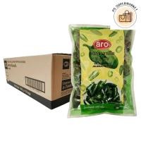ราคา ( ส่งแช่แข็ง ) Aro frozen whole jalapeno pepper เอโร่ พริกจาลาปีโน พริกจาลาปิโน พริกจาลาปีโนแช่แข็ง 1 ลัง (1 กก. x 10) (27015911574)