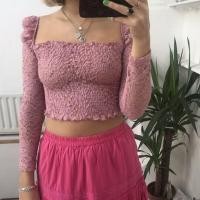 ราคา topshop crop top glitter (9679152515)