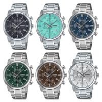 ราคา Casio Standard นาฬิกาข้อมือผู้ชาย รุ่น MTP-E510D MTP-E510D-8A,MTP-E510D-7A,MTP-E510D-2A,MTP-E510D-1A (25519052504)