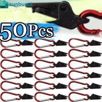 ราคา 50/30/10ชิ้นผ้าใบกันน้ํากลางแจ้งจระเข้คลิป-เต็นท์ตั้งแคมป์ลมเชือกฤดูใบไม้ผลิหัวเข็มขัด-อเนกประสงค์ทนทานสนิมหัวเข็มขัด-หนักกันสาดกระชับคงที่ตะขอ (43378215117)