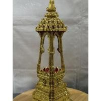 ราคา บุษบกเรซิ่น บุษบกพระ บุษบกเนื้อไฟเบอร์ งานปิดทองวิทยาศาสตร์ ทองเค ร่องสีแดง (8643529816)