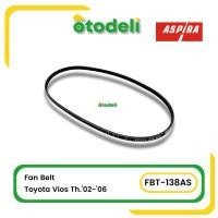 ราคา สายพานพัดลม Toyota Vios 2002 - 2006 Aspira (51356295949)