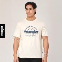 ราคา WRANGLER เสื้อยืดแขนสั้นผู้ชาย รุ่น WR F425MTSSF86 สีเบจ (58002210397)