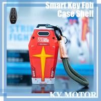ราคา สําหรับ BYD Sealion 6 7 สมาร์ทคีย์ Fob กรณีเปลือก BYD Dolphin ATTO 3 Gundam Shield﻿ ตัวป้องกันเคสกุญแจรถ TPU รูปทรง (41368260943)