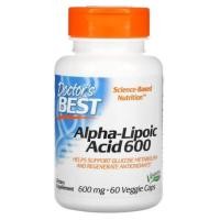 ราคา Doctor's Best, Alpha-Lipoic Acid, 600 mg [ 60 Veggie Caps ] alpha puritan (7176379432)
