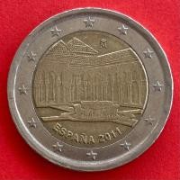 ราคา เหรียญยูโร สเปน Spain 2 euro ปี 2011 2€ เหรียญที่ระลึก Patio de los Leones (23225688046)