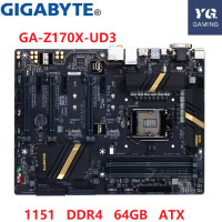 ราคา Gigabyte GA-Z170X-UD3 ใช้เมนบอร์ดเดสก์ท็อป Z170 LGA 1151 DDR4 64G USB3.1 ATX (50750392582)