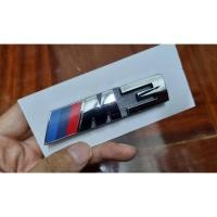 ราคา โลโก้ติดกระจังหน้า บีเอ็ม ซีรีย์ 3 เอ็ม size 90 * 20 mm ///M3 BMW front grille logo emblemfor series 3 (19740604996)