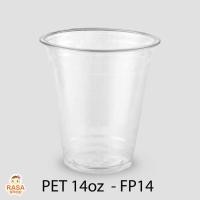 ราคา [FP14-1000] แก้วพลาสติก PET ขนาด 14 ออนซ์ รุ่น FP14 ยี่ห้อ FPC ปาก 98 ยกลังบรรจุ 1000 ใบ (7077355091)