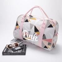 ราคา VICTORIA'S S SECRET Pink Pixel Canvas Sport Bag (162075479)