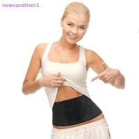 ราคา Newsandthen1 Umbilical Hernia Belt สําหรับผู้ชายและผู้หญิงพยุงหน้าท้อง Brace Hernia Binder With Hernia Support Pad ช่วยบรรเทาอาการปวด (45704608670)