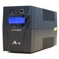 ราคา UPS (เครื่องสำรองไฟฟ้า) SYNDOME ATOM 850-LCD (850VA/360Watt) ประกัน 2 ปี (2695778690)