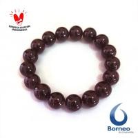 ราคา สร้อยข้อมือหินโกเมนสีแดง 10 มม. (28565643794)