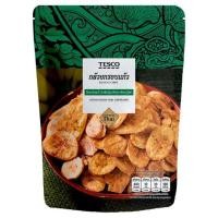 ราคา ✨ขายดี✨ เทสโก้ กล้วยกรอบแก้ว 100กรัม Tesco Banana Chips 100g (8675095737)