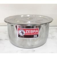 ราคา หม้อแขก 20cm 170020 Zebra(ตราหัวม้าลาย) (23173467022)