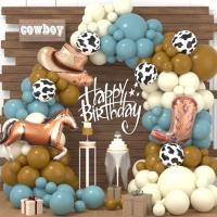 ราคา ชุดลูกโป่งคาวบอยแรนช์ 118 ชิ้น มีม้า หมวกคาวบอย และลูกโป่งฟอยล์คาวบอย เหมาะสําหรับงานปาร์ตี้วันเกิดคาวบอยและงานแนวฟาร์ม (51650965940)
