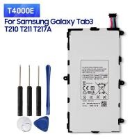 ราคา แบตเตอรี่แท้ ใหม่ T4000E T4000U T4000C สำหรับ Samsung Galaxy Tab3 T211 T210 T217A ความจุแบตเตอรี่4000mAh+ชุดไขควงถอดฟรี (27400571094)