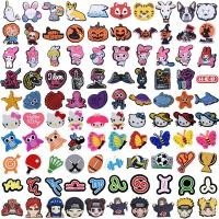 ราคา ตกแต่งรองเท้าคล้อก DIY ด้วยปุ่มและสัญลักษณ์ผีเสื้อสไตล์อนิเมะ (42678408352)