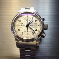 ราคา นาฬิกามือสอง FORTIS B-42 Auto Chronograph Day-Date ขนาด King size 42 mm. (Pre-owned) (25877465332)