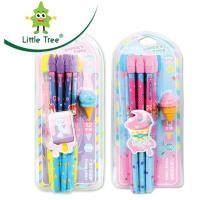 ราคา Little Tree ดินสอไม้ ชุดดินสอ ดินสอดำ HB ดินสอหัวยางลบ (PENCIL) (12แท่ง/ชุด) (20778059897)