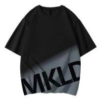 ราคา เสื้อยืดแขนสั้นผู้ชายคอกลมพิมพ์ลายใบไม้เมเปิ้ลหลวมสไตล์เกาหลีอินเทรนด์เสื้อผ้าขนาดบวก (13946280434)