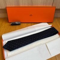 ราคา New! Hermes Silk Necktie ผ้าพิเศษ ลายปักเกือกม้า สี Marine / Ciel Size 7 cm. (27278132867)