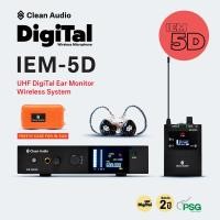ราคา Clean Audio: IEM-5D ALL SERIES UHF DigiTal Ear Monitor Wireless System (24459565140)