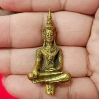 ราคา พระยอดธง ปางชนะมาร ยอดพระเครื่องเรื่องอำนวยชัยในการเริ่มต้นใหม่ เนื้อทองเหลือง ขนาด 3 ซม. (24016030602)