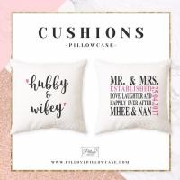 ราคา Pillove Pillowcase หมอนอิง รุ่น Wedding Gift หมอนโซฟา Cushion ขนาด 18*18 นิ้ว ของขวัญแต่งงาน ของขวัญให้แฟน หมอนรับไหว้ (1326563915)