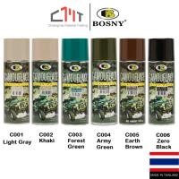 ราคา BOSNY สีสเปรย์พรางตัว คามัวเฟค Camouflage No.B108 #001-006 (6518328934)
