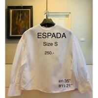 ราคา เสื้อแบรนด์เนมESPADA แท้100% (23441088461)
