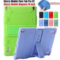 ราคา สําหรับ Cherry Mobile Flare Tab Pro V2 / Tab Pro /Cherry Mobile Magnum 10 นิ้ว Android Soft Silicon เคสกันกระแทก Kickstand Kids Cover (43166652216)