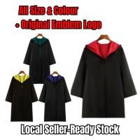 ราคา (ADULT/KIDS) Graduation Robe Potter เครื่องแต่งกาย Harry คอสเพลย์ Wizard Robe Potter Robe Baju Harry คอสเพลย์ Harry เสื้อคลุมเครื่องแต่งกาย (55406332485)