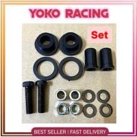 ราคา Yamaha RXZ135 RXZ 135 ไฟหน้า Cowling ยางและสกรูชุดหัวโคมไฟ Cowling ยาง Getah พร้อมชุดสกรู RXZ135 RXZ 135 (25696458769)