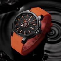 ราคา นาฬิกา นาฬิกา naviforce แท้ รุ่น NF9107 B/O/O สีดำส้ม สายยาง รับประกัน 1ปี ของแท้ 100% (1756655570)