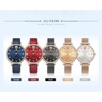 ราคา นาฬิกาผู้หญิง naviforce watch แท้ NF5009 สายหนัง&สายสแตนเลส สินค้าพร้อมส่ง (6104523909)