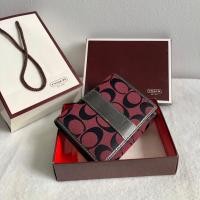 ราคา กระเป๋าสตางค์ใบสั้น COACH มือสองของแท้จากญี่ปุ่น (41807869710)