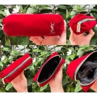 ราคา แท้ : YSL Makeup Bag กระเป๋าเครื่องสำอาง (14495055676)