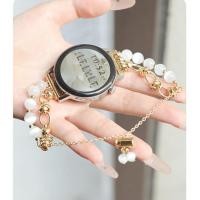 ราคา 20mm 22mm Bling Opal Beads สาย huawei watch gt 5 pro Strap สาย Huawei watch gt 4 Strap Huawei GT2/GT3 Pro/ huawei gt4 สาย Amazfit GTS 4 สาย huawei watch gt 4 GTS3/Amazfit gts 2 mini / Amazfit Bip 3 pr