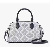 ราคา Kate spade กระเป๋าทรงหมอน Signature Spade Flower Duffle Crossbody 4.72" W x 5.51" H x 9.06" D (40570565658)