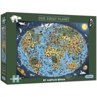 ราคา (พร้อมส่ง) Gibsons "OUR GREAT PLANET" จิ๊กซอว์ มือสอง 1000 ชิ้น สำหรับผู้ใหญ่ (27582046526)