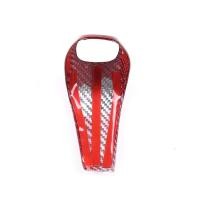 ราคา ฝาครอบหัวเกียร์สำหรับ BMW 1 Series 2 Series X1 ทำจากคาร์บอนไฟเบอร์แท้ ชุด 1 ชิ้น (สีแดง) (41800264418)