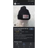 ราคา harris tweed beanie หมวกไหมพรมบินนี่ มือสอง แบรนด์แท้ สภาพใหม่ (21291875674)