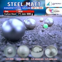 ราคา FOOTBALL THAI ลูกเปตองLA FRANC ลาฟรองซ์ Petanque SM 71444D72W690 ST3+Bag แถมฟรี! กระเป๋าเปตอง (คละสี) (2500) (27910812356)